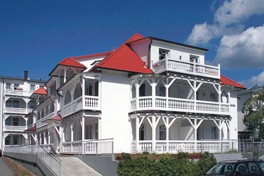 Ferienwohnung Haus Strandburg Ostseebad Ostseebad Binz Exterior foto